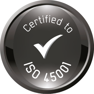 Certified to ISO 45001