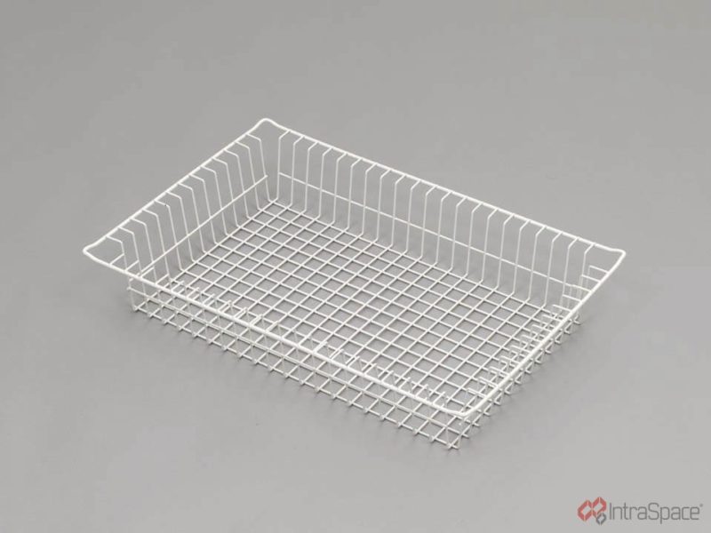 White Wire Baskets