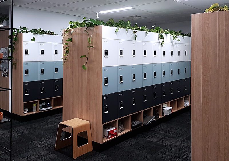 IntraSpace Wyndham City Council Offices Laminate Lockers