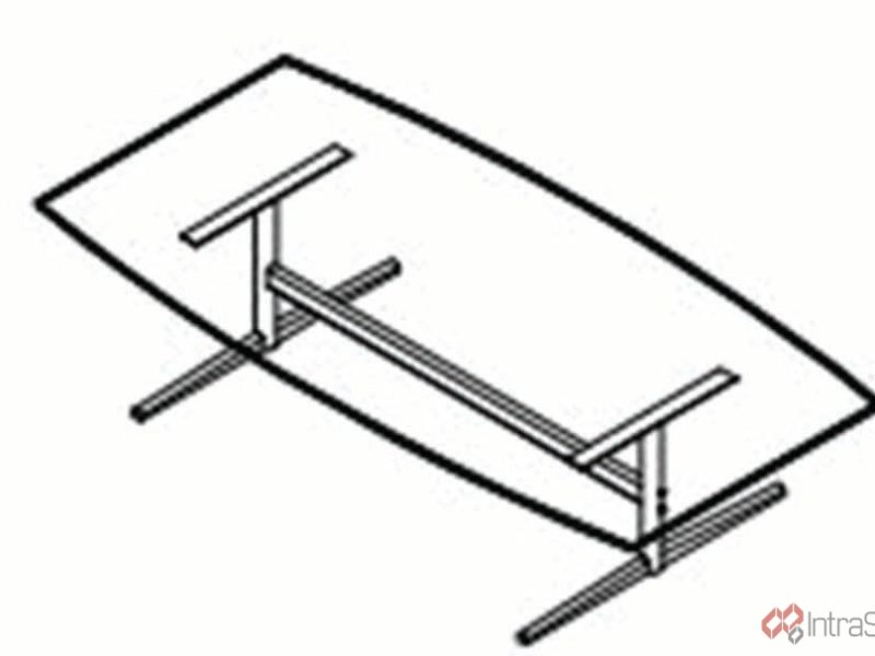 Boardroom Table – T-Leg Base