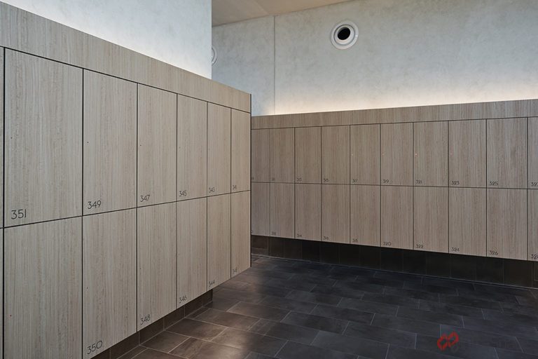 Alba Thermal Springs & Spa Lockers by IntraSpace