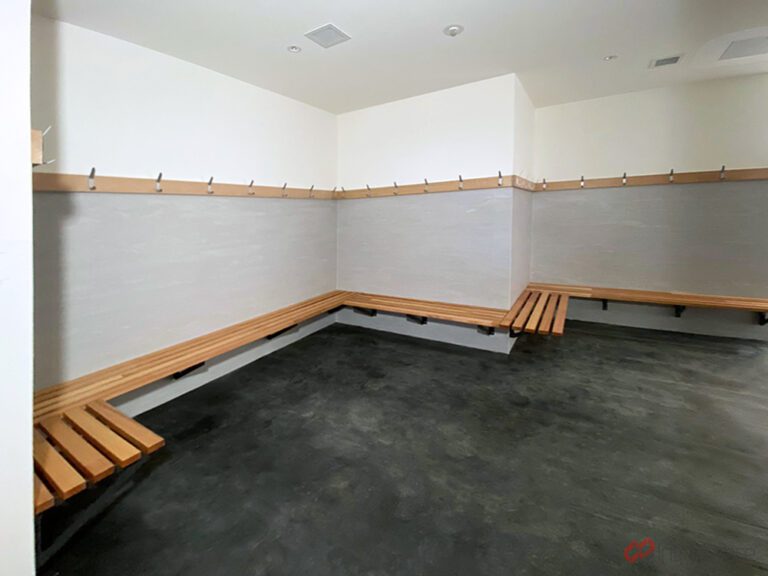 Sillitoe Reserve Pavilion changerooms by IntraSpace.
