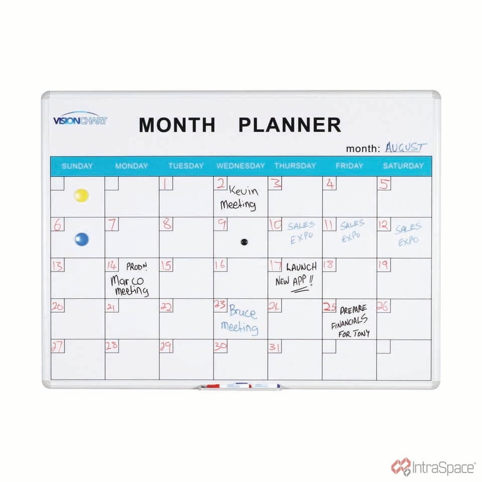 Perpetual Month Planner