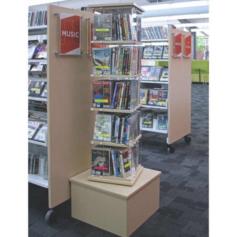 Library Book Spinner