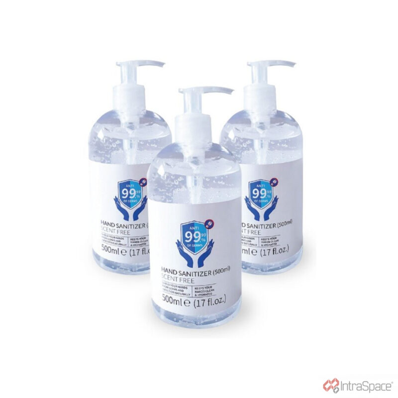 Waterless Anti-Bacterial Hand Gel (500ml)