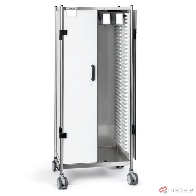 Transport Cart with Catheter Runners