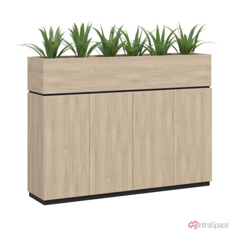 Leaf Planter With Storage