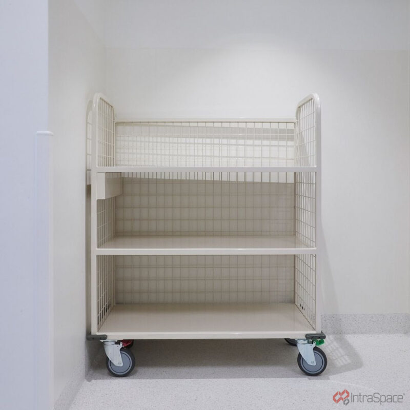 Large Mesh Linen Trolley