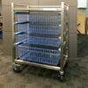 One Section Stainless Steel Trolley