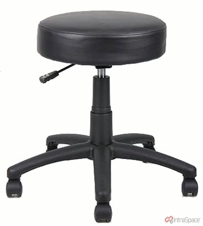 Adjustable seat height stool