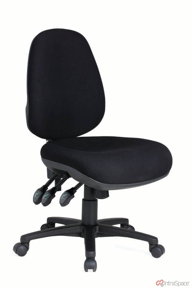 Adjustable back task chair