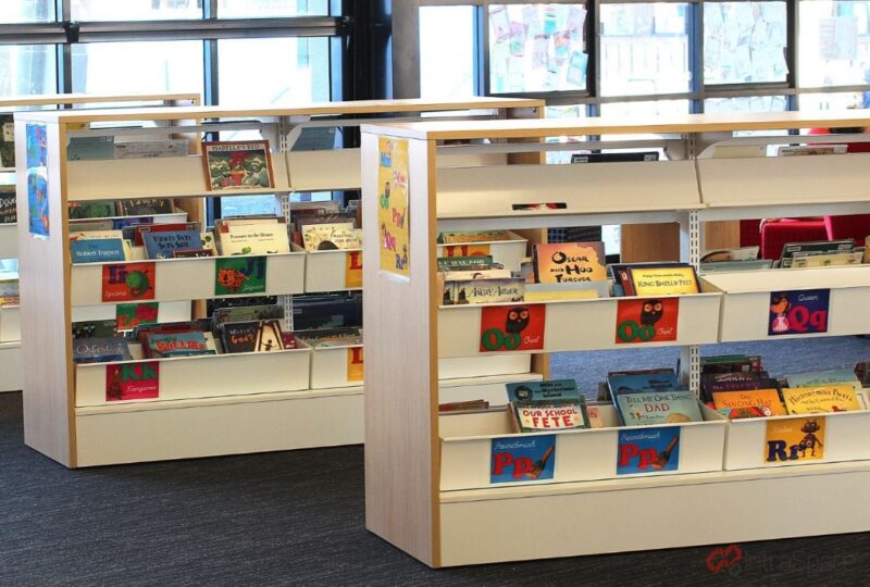 Book Tub Shelving - Solid Front