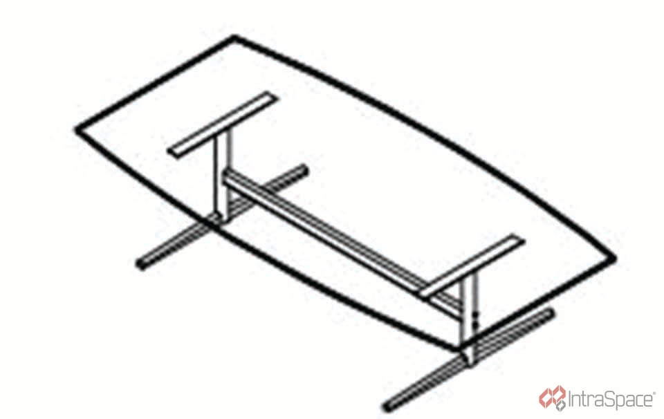Boardroom Table – T-Leg Base