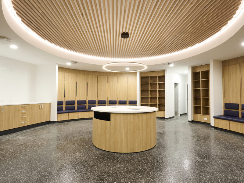 Casey Fields Soccer Facility Locker Room