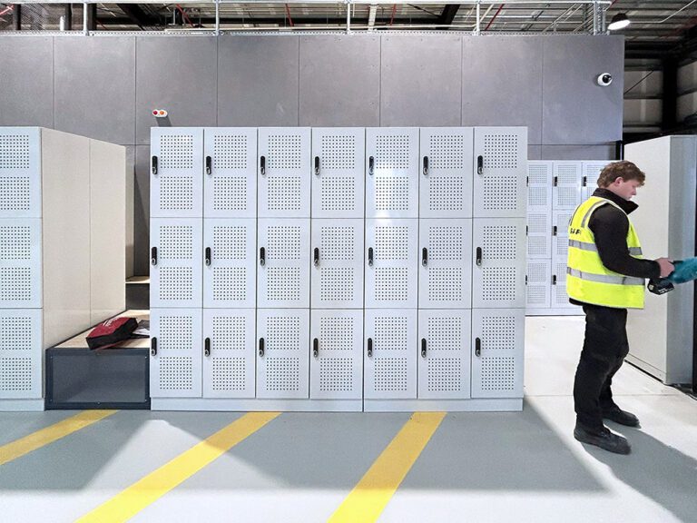 IntraSpace Custom Metal Lockers RMIT Hub