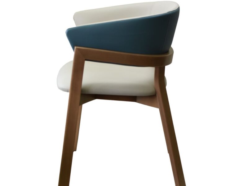 HCARE 38 - Timber Round Back Armchair - Image 2