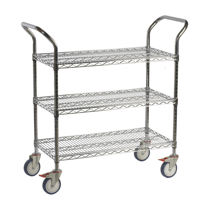 Wire Shelving Trolley
