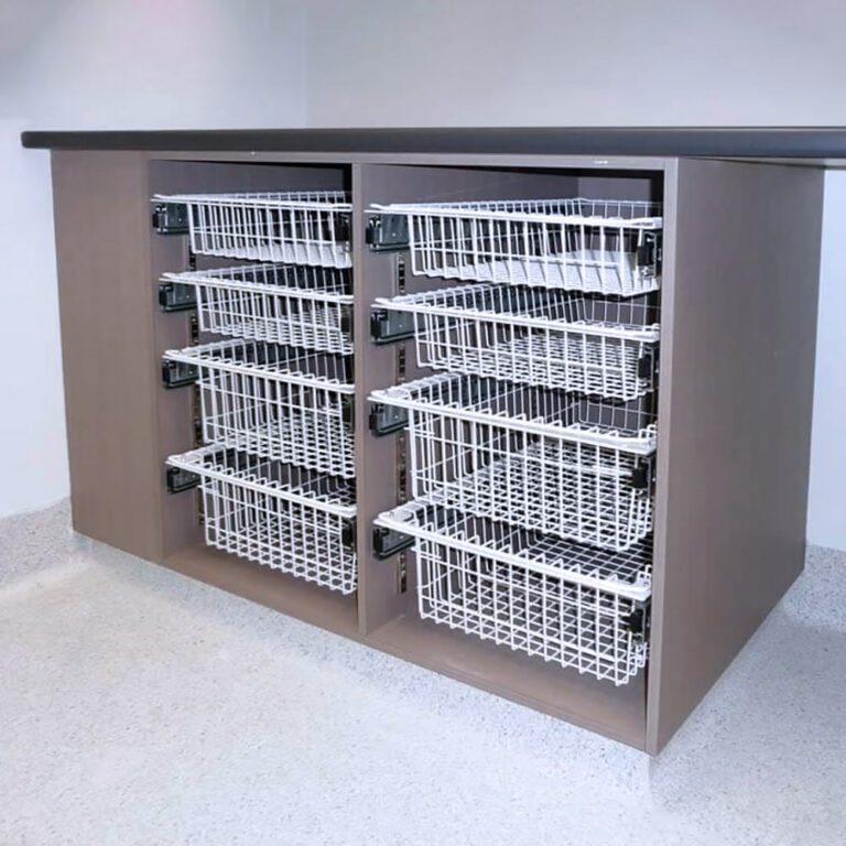 IntraSpace Under Bench Storage for IV Fluid bags