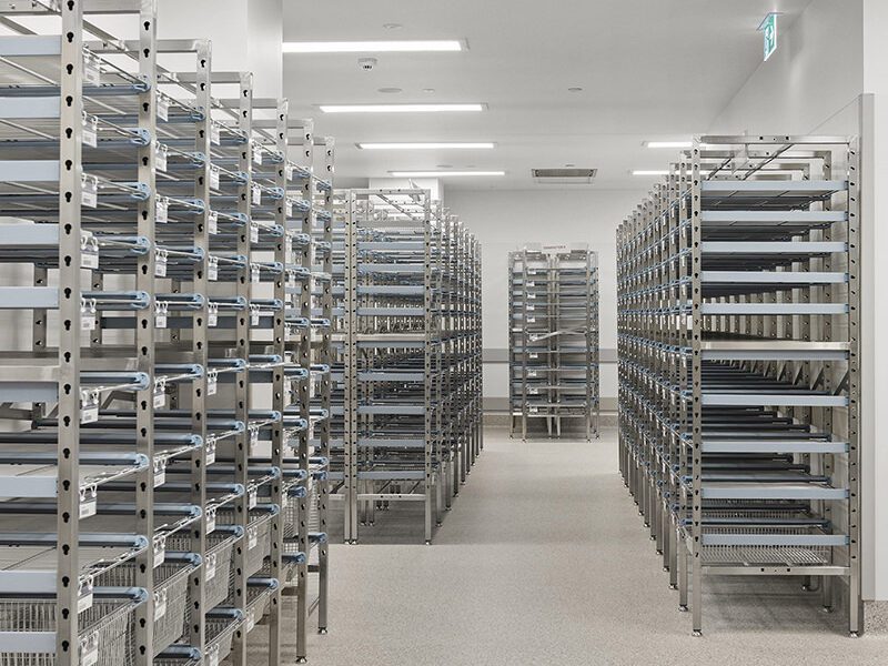 IntraSpace Peninsula University Hospital Medical Storage Racks
